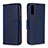 Leather Case Stands Flip Cover Holder B06F for Samsung Galaxy A50