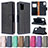 Leather Case Stands Flip Cover Holder B06F for Samsung Galaxy A51 4G