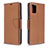 Leather Case Stands Flip Cover Holder B06F for Samsung Galaxy A51 4G