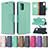 Leather Case Stands Flip Cover Holder B06F for Samsung Galaxy A71 5G