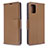 Leather Case Stands Flip Cover Holder B06F for Samsung Galaxy A71 5G