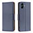 Leather Case Stands Flip Cover Holder B06F for Samsung Galaxy M04