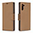 Leather Case Stands Flip Cover Holder B06F for Samsung Galaxy Note 10 5G