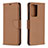 Leather Case Stands Flip Cover Holder B06F for Samsung Galaxy Note 20 Ultra 5G