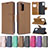 Leather Case Stands Flip Cover Holder B06F for Samsung Galaxy S20