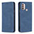 Leather Case Stands Flip Cover Holder B07F for Motorola Moto E40