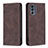 Leather Case Stands Flip Cover Holder B07F for Motorola Moto G62 5G
