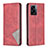 Leather Case Stands Flip Cover Holder B07F for OnePlus Nord N300 5G Red