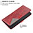 Leather Case Stands Flip Cover Holder B07F for Oppo Reno7 5G