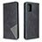 Leather Case Stands Flip Cover Holder B07F for Samsung Galaxy A71 5G Black