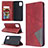 Leather Case Stands Flip Cover Holder B07F for Samsung Galaxy M40S