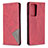 Leather Case Stands Flip Cover Holder B07F for Samsung Galaxy Note 20 Ultra 5G Red