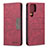 Leather Case Stands Flip Cover Holder B07F for Samsung Galaxy S22 Ultra 5G Red