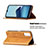 Leather Case Stands Flip Cover Holder B07F for Vivo Y20