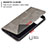 Leather Case Stands Flip Cover Holder B07F for Xiaomi Redmi Note 11S 5G