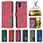 Leather Case Stands Flip Cover Holder B08F for Samsung Galaxy A05