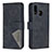 Leather Case Stands Flip Cover Holder B08F for Samsung Galaxy A40