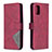 Leather Case Stands Flip Cover Holder B08F for Samsung Galaxy A71 5G Red