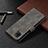 Leather Case Stands Flip Cover Holder B08F for Samsung Galaxy A81