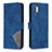 Leather Case Stands Flip Cover Holder B08F for Samsung Galaxy Note 10 Plus 5G Blue