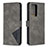 Leather Case Stands Flip Cover Holder B08F for Samsung Galaxy Note 20 Ultra 5G Gray