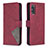Leather Case Stands Flip Cover Holder B08F for Samsung Galaxy S20 Red