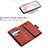 Leather Case Stands Flip Cover Holder B09F for Samsung Galaxy M60s