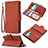 Leather Case Stands Flip Cover Holder B09F for Samsung Galaxy S20