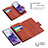 Leather Case Stands Flip Cover Holder B09F for Samsung Galaxy S20