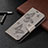 Leather Case Stands Flip Cover Holder B09F for Xiaomi Redmi Note 13 Pro 5G