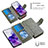 Leather Case Stands Flip Cover Holder B10F for Samsung Galaxy S20