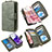 Leather Case Stands Flip Cover Holder B10F for Samsung Galaxy S20