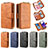 Leather Case Stands Flip Cover Holder B10F for Samsung Galaxy S20