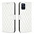 Leather Case Stands Flip Cover Holder B11F for Samsung Galaxy A51 4G White