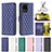 Leather Case Stands Flip Cover Holder B11F for Samsung Galaxy S20 Ultra 5G