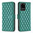 Leather Case Stands Flip Cover Holder B11F for Samsung Galaxy S20 Ultra 5G Green