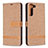 Leather Case Stands Flip Cover Holder B11F for Samsung Galaxy S21 5G