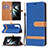 Leather Case Stands Flip Cover Holder B11F for Samsung Galaxy S23 5G