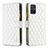 Leather Case Stands Flip Cover Holder B12F for Samsung Galaxy A71 5G White