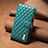 Leather Case Stands Flip Cover Holder B12F for Xiaomi Redmi A1 Plus Green