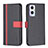 Leather Case Stands Flip Cover Holder B13F for OnePlus Nord N20 5G