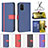 Leather Case Stands Flip Cover Holder B13F for Samsung Galaxy S20 Plus 5G