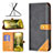 Leather Case Stands Flip Cover Holder B14F for Samsung Galaxy S20