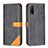 Leather Case Stands Flip Cover Holder B14F for Vivo Y30