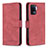 Leather Case Stands Flip Cover Holder B15F for Oppo A94 4G Red