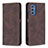 Leather Case Stands Flip Cover Holder B15F for Samsung Galaxy M52 5G