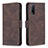 Leather Case Stands Flip Cover Holder B15F for Vivo Y20s