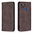 Leather Case Stands Flip Cover Holder B15F for Xiaomi Redmi 9C
