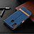 Leather Case Stands Flip Cover Holder B16F for Samsung Galaxy A20