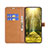 Leather Case Stands Flip Cover Holder B16F for Xiaomi Redmi 10 Power